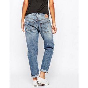 Levi's 501 CT Patchwork Boyfriend Jeans